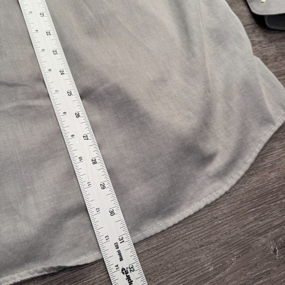 Eton Shirt Mens Extra Large Gray Etastar Long Sleeve Button Up Minimal Adult - Picture 10 of 11